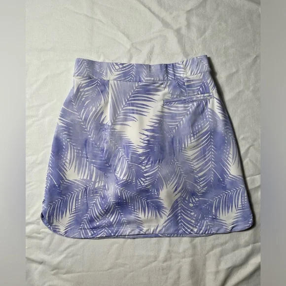 Peter Millar tropical Palm Performance Athletic golf Tennis Skort Women Sz S - Picture 2 of 6